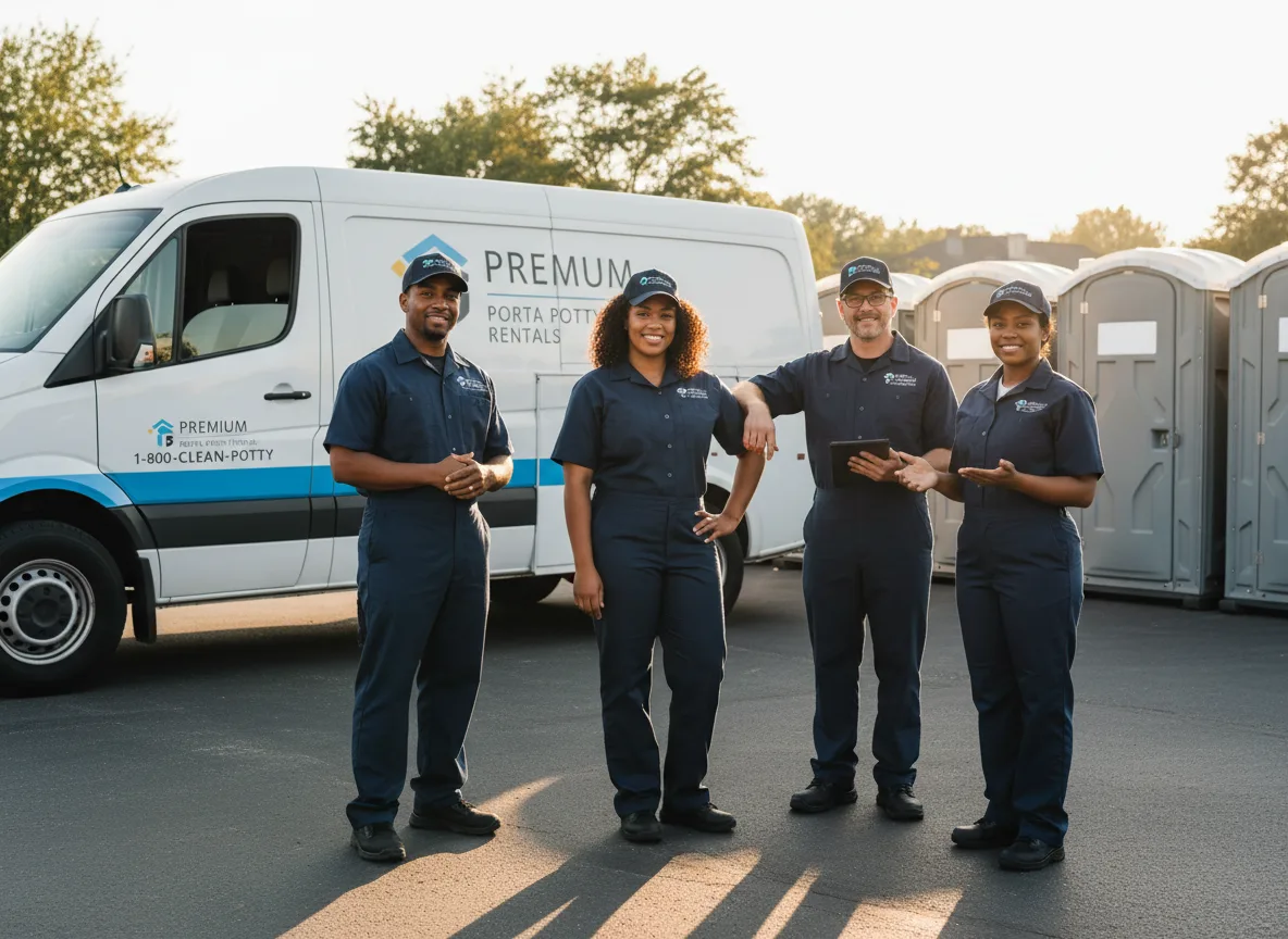 VIP Portable Toilets company in Pleasantville, OH